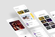 Musi - Music Play App UI Kit, an UI Kit Template by iDoodle Studio (Thumbnail 4 of 4)