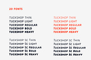 Tuckshop Titling, a Sans Serif Font by Tapiwanashe Garikayi (Thumbnail 2 of 11)