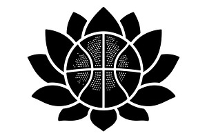 Basketball Lotus Emblem