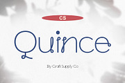 CS Quince – Cute Font, a Sans Serif Font by Craft Supply Co. (Thumbnail 1 of 8)