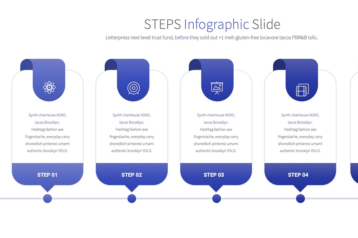 STEPS - PowerPoint Infographics, a Presentation Template by Pulsecolor
