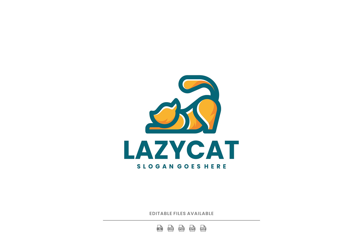 Mascot Modern Cat Logo Design, a Branding & Logo Template by Artnivora.Std (Photo 1 of 3)