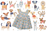 Cool Dogs Bundle. Graphics, Patterns, an Animal Illustration by DearLetters (Thumbnail 8 of 16)