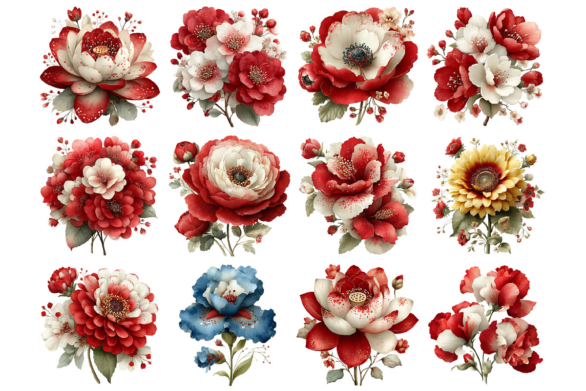 Mother's Day Flower Clipart, a Graphic by CitraGraphics (Photo 4 of 5)