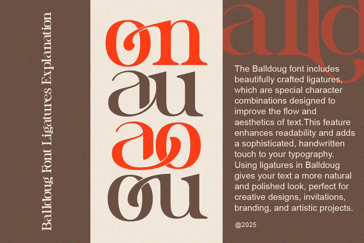 Balldoug - Modern Classic Serif, a Serif Font by Qweera Studio (Photo 4 of 11)