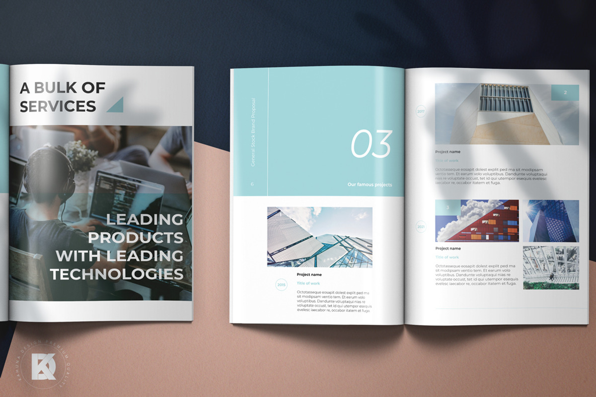 Brand Proposal, a Stationery Template by Kahuna Design (Photo 3 of 10)
