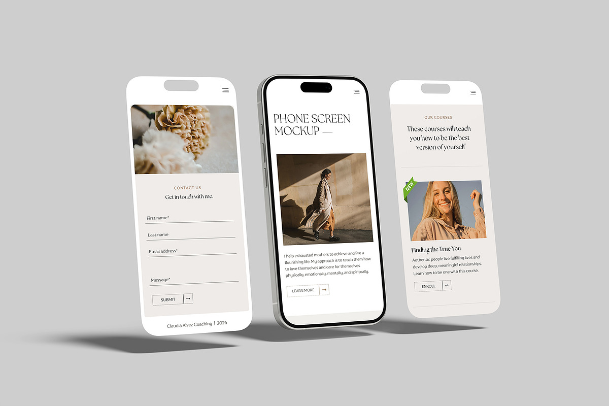 iPhone Screen Mockup, an iPhone Mockup by Amigos__46 (Photo 7 of 10)