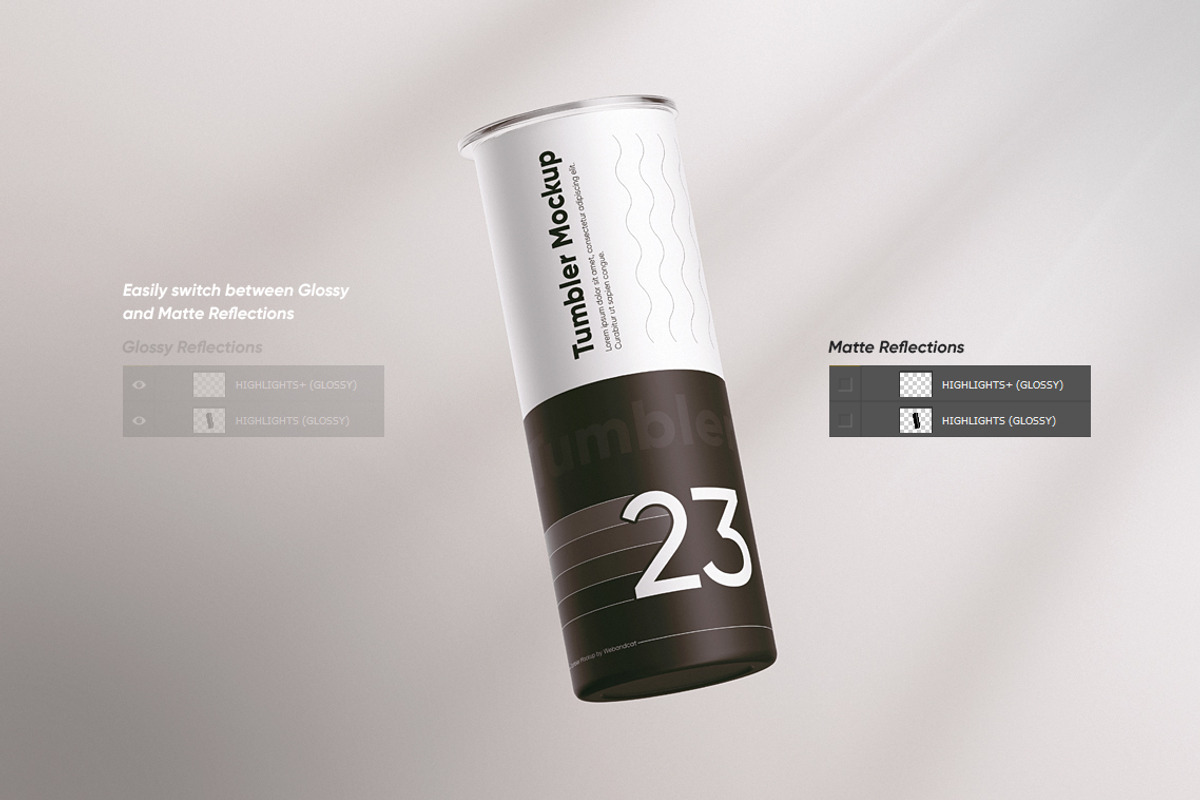 Tumbler Mockup, a Cups & Container Mockup by WebAndCat (Photo 8 of 16)