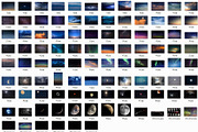 100 Night Sky Overlays, a Layer Style Add-On by MixPixBox (Thumbnail 6 of 6)