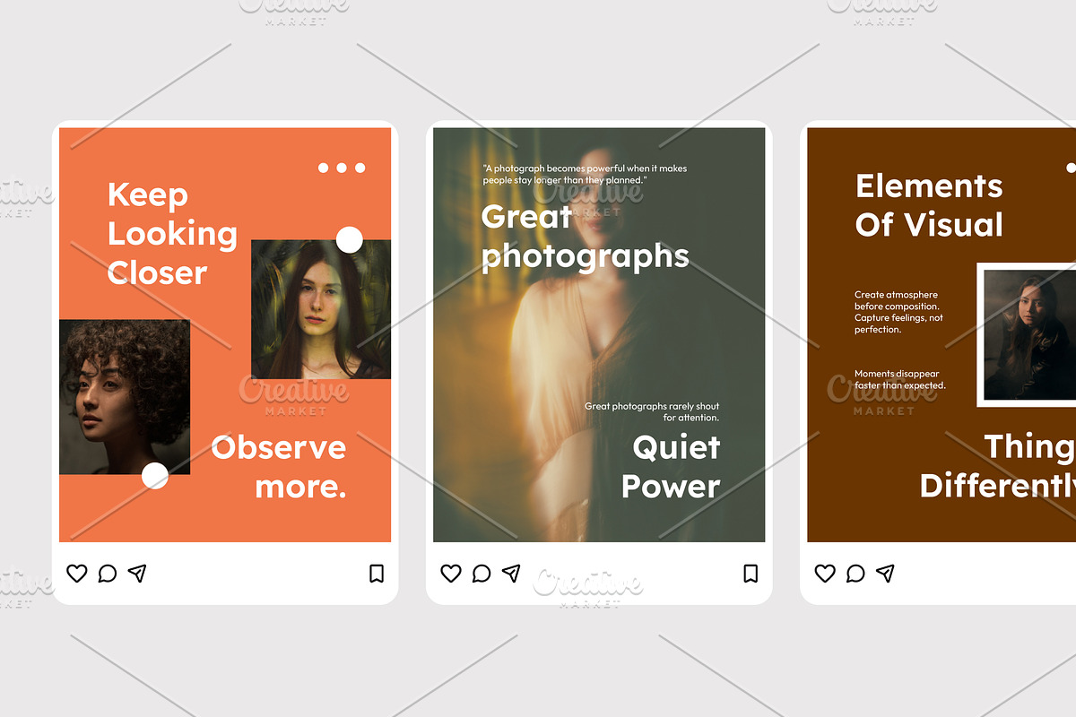 Light Finds Instagram Post, a Social Media Template by Izdihaar_Studio (Photo 3 of 4)