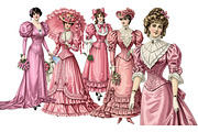 Christmas Pink Clipart, an Illustration by DreamArtGraphic (Thumbnail 3 of 5)