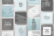 Wellness Quote Instagram Templates, a Social Media Template by DigiPax (Thumbnail 6 of 11)