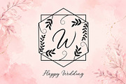 Ganisya Floral Monogram, a Handwritten Font by Yoga Letter (Thumbnail 3 of 6)