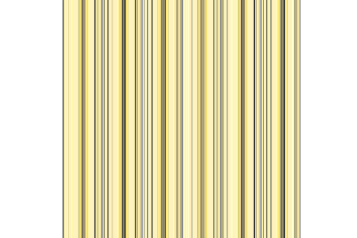 Butter Yellow and Grey Stripe, a Pattern Graphic by Sharon Schwalbe (Photo 5 of 6)