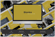 Bianka–Business PowerPoint Template, a Presentation Template by kreatifreya (Thumbnail 1 of 5)