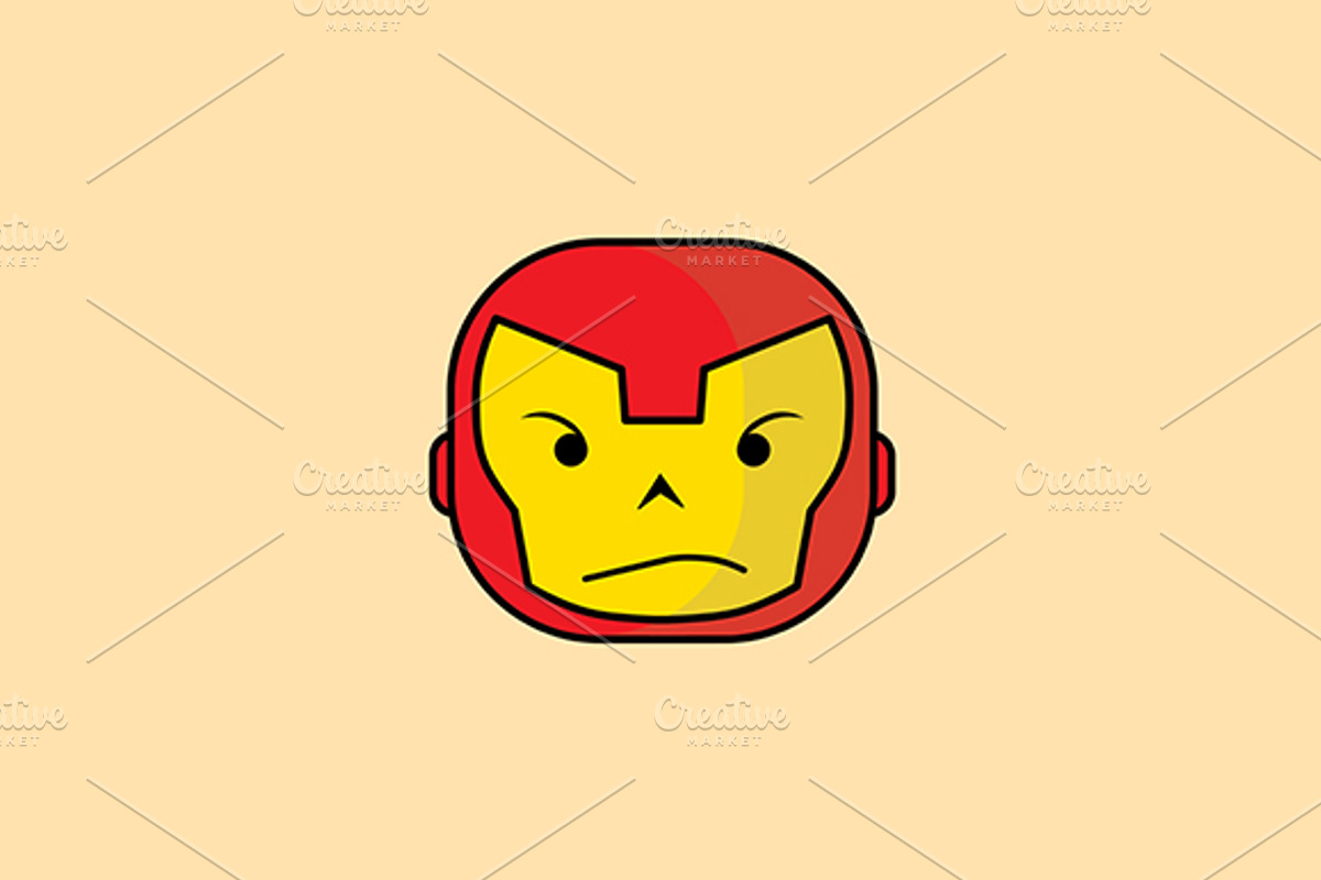 Comics superheroes set, a Person Illustration by Urazovsky Design (Photo 2 of 4)