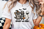 Creepy Cute Raccoon Ghost Png, an Illustration by Sublimation Artist (Thumbnail 6 of 9)