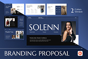 Branding Proposal PowerPoint, a Presentation Template by Antstheme (Thumbnail 1 of 4)