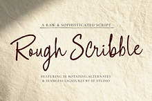 Rough Scribble Script