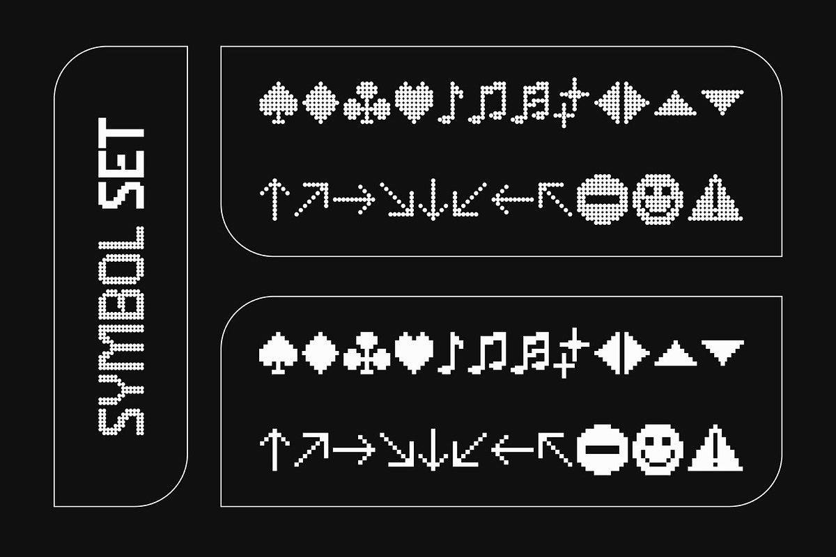 SS Dotshift - Dot and Pixel, a Sans Serif Font by Typocracy Studio (Photo 3 of 13)