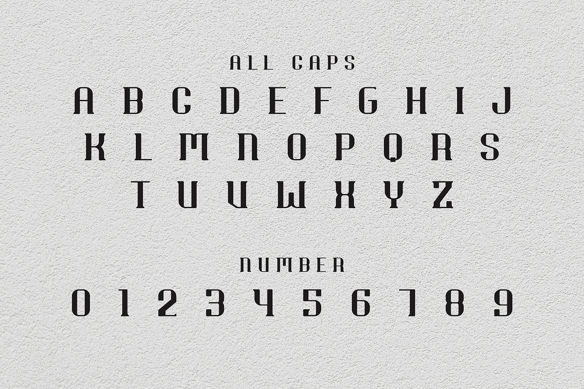 Gowipe Slab, a Sans Serif Font by lelevien (Photo 5 of 5)