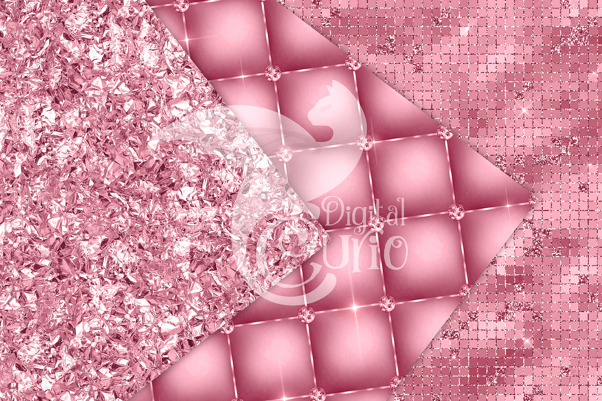 Luxury Pink Textures, a Texture Graphic by Digital Curio