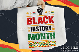 I'm Black History Month PNG, an Illustration by Canvas Craft