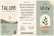 Talune - Monoline Sans Serif Font, a Sans Serif Font by Pitchlook.Studio (Thumbnail 3 of 4)