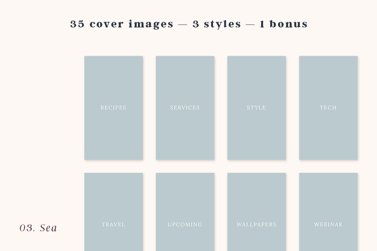 Blush Tones Insta Highlight Covers, a Graphic by Head of House (Photo 4 of 5)