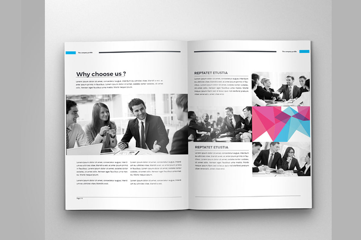 Company Profile, a Brochure Template by obidullah_01 (Photo 3 of 7)