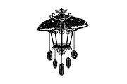 Mystical Moth Lantern Design Bundle, an Illustration by Designs_River (Thumbnail 30 of 31)