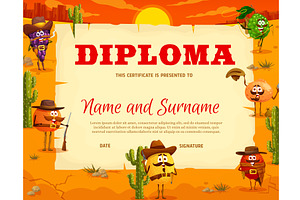 Western Kids Diploma, Fruit Cowboys