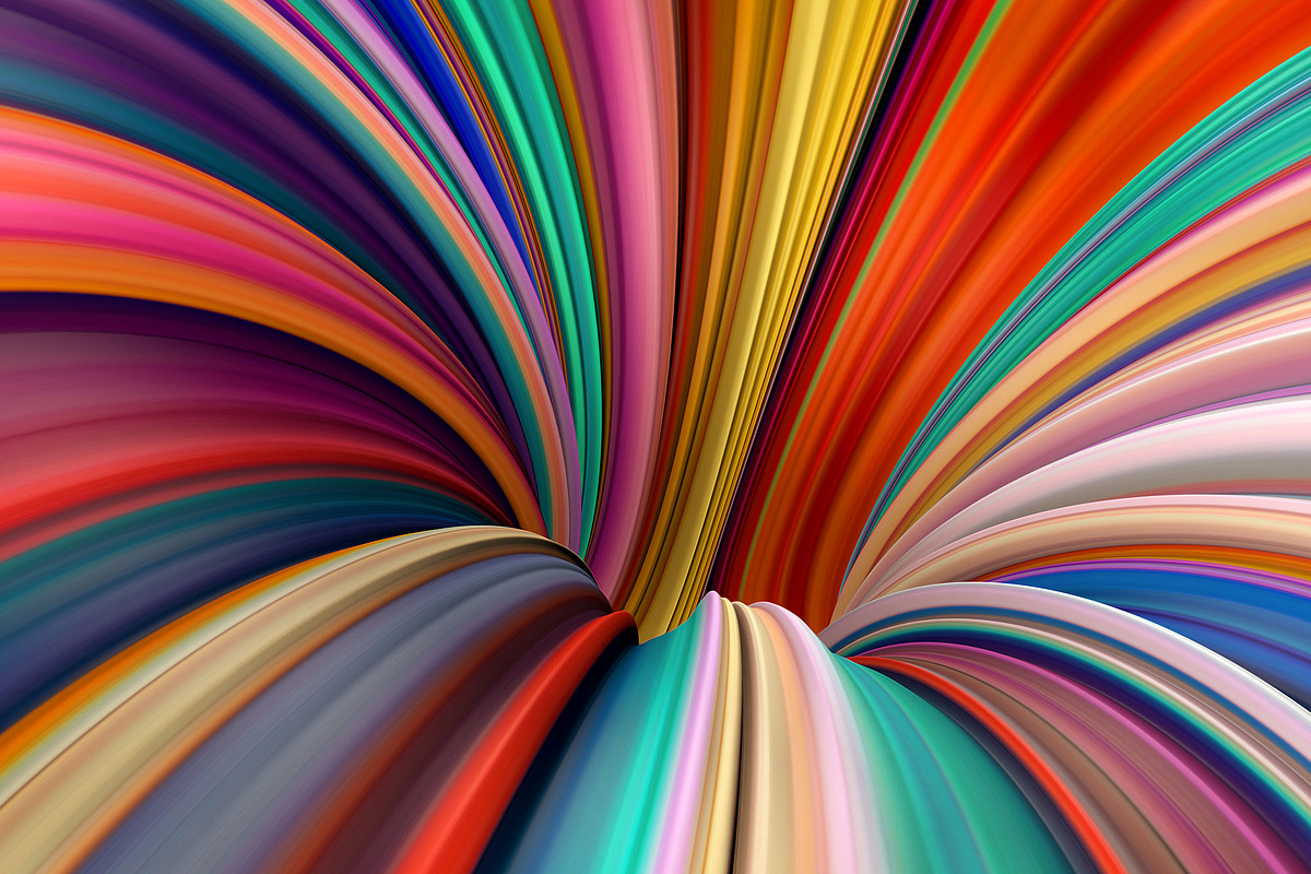 Fluid Lines Texture Bundle, a Texture Graphic by Chroma Supply
