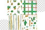 Kids Crayon Eco Lifestyle Seamless, a Pattern Graphic by Lucyinyourheart (Thumbnail 5 of 10)