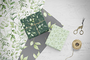 Leaves clipart set, Alphabet png., an Invitation Template by Larisa Maslova (Thumbnail 11 of 13)