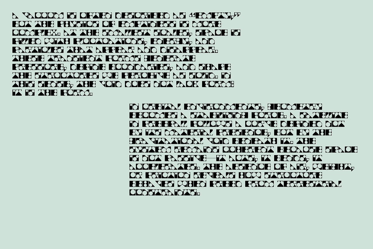Voidica, a Sans Serif Font by Nameless Type Foundry (Photo 9 of 10)