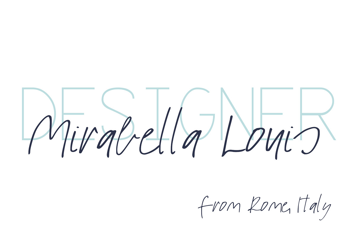 Paolo Nola Font preview 5