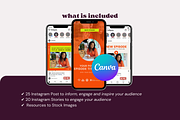 45-Pack Instagram Podcast Promo Kit, a Social Media Template by Templates by Carey (Thumbnail 2 of 9)