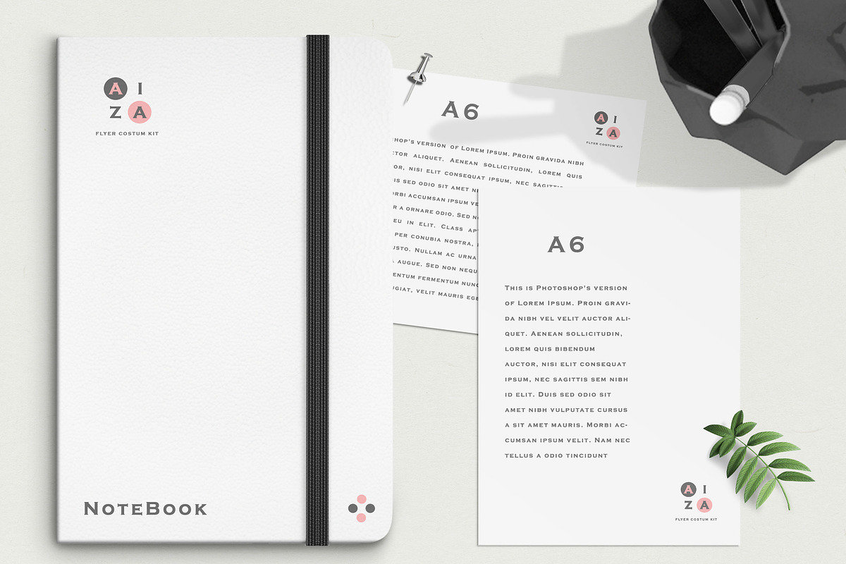 Aiza-Flyer Scenes Creator, a Books & Magazine Mockup by Defa Visual (Photo 3 of 12)