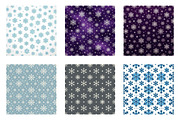 Christmas Snowflake Digital Paper, a Pattern Graphic by fashionaddict (Thumbnail 4 of 6)