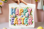 Happy Easter PNG Sublimation Designs, an Illustration by Libby Wishes (Thumbnail 3 of 6)