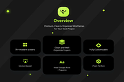 GrabGreen - Daily Healthy Food, an UI Kit Template by Creative Perspective (Thumbnail 2 of 6)