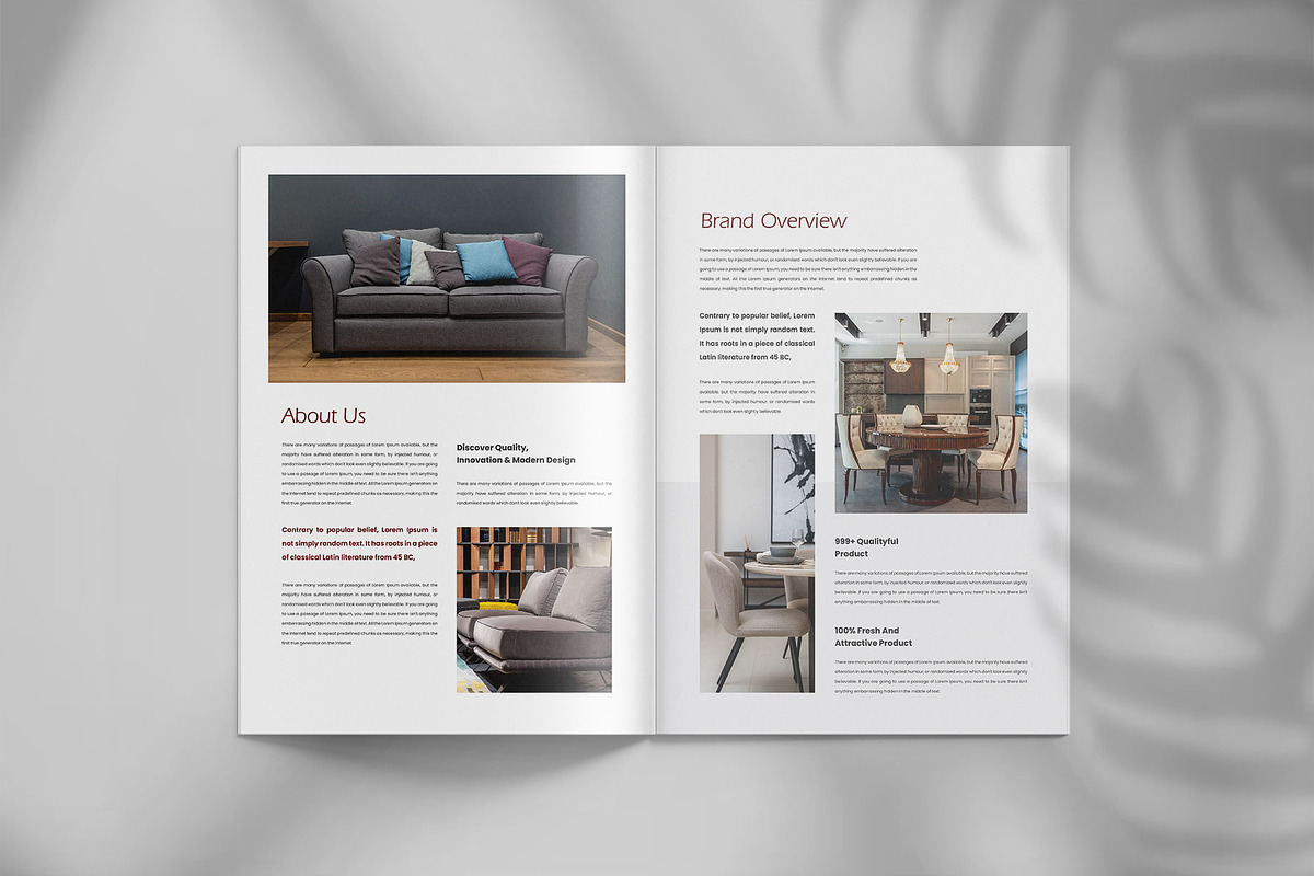 Product catalog design, a Brochure Template by Tanmoy Topu (Photo 3 of 7)