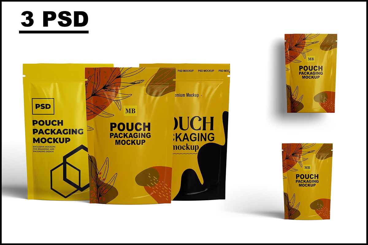 Stand-Up Pouch Mockup