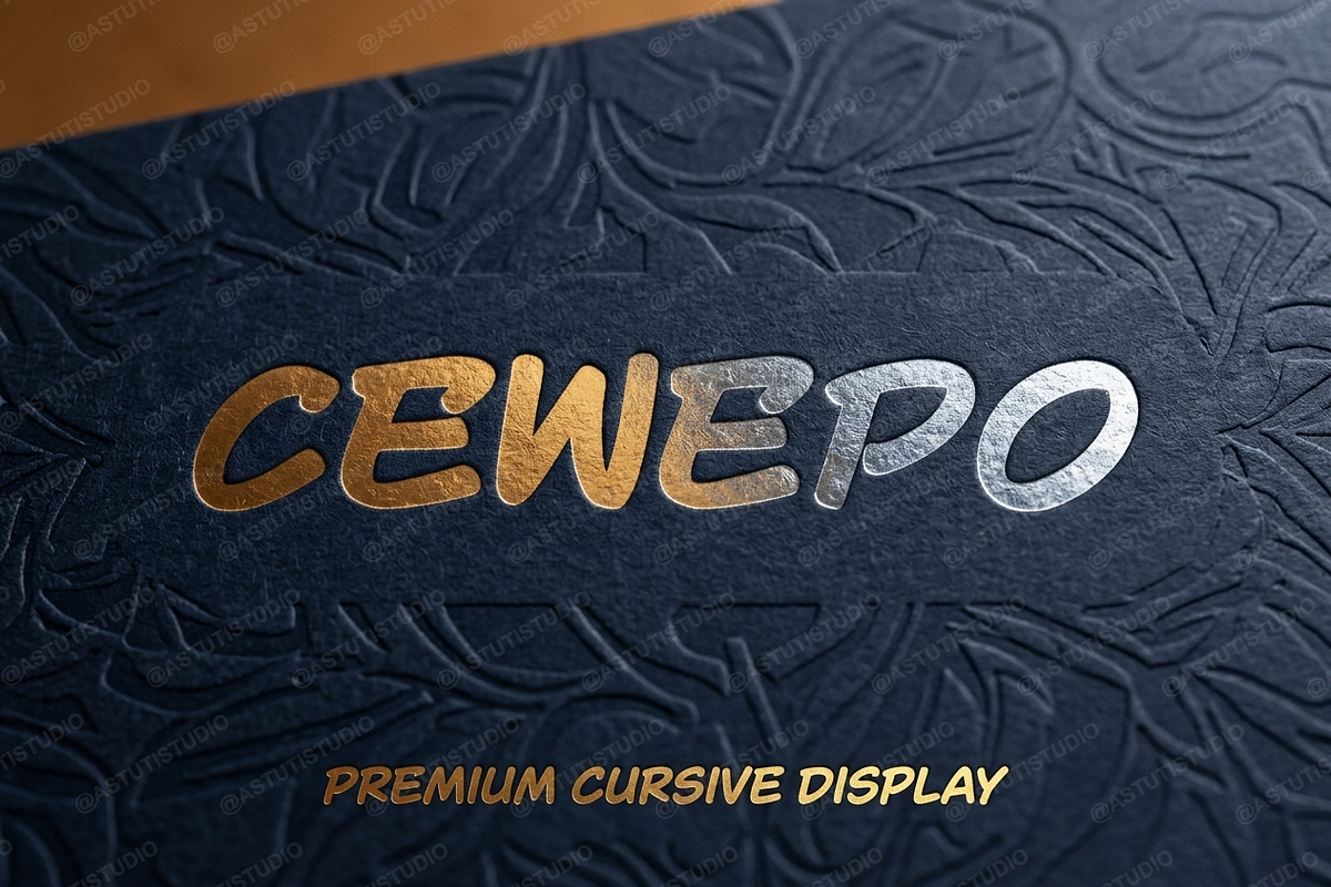 Cewepo - Elegant Serif Typeface, a Serif Font by Astuti Studio (Photo 11 of 25)