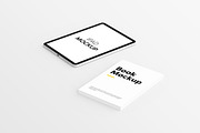 Book & iPad Mockup, an iPhone Mockup by UnicDesign (Thumbnail 14 of 18)