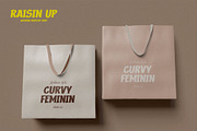 RAISIN UP - Modern Display Font, a Font by Gassstype (Thumbnail 5 of 8)