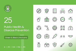 Public Health & Disease Prevention, an Icon by IconBunny