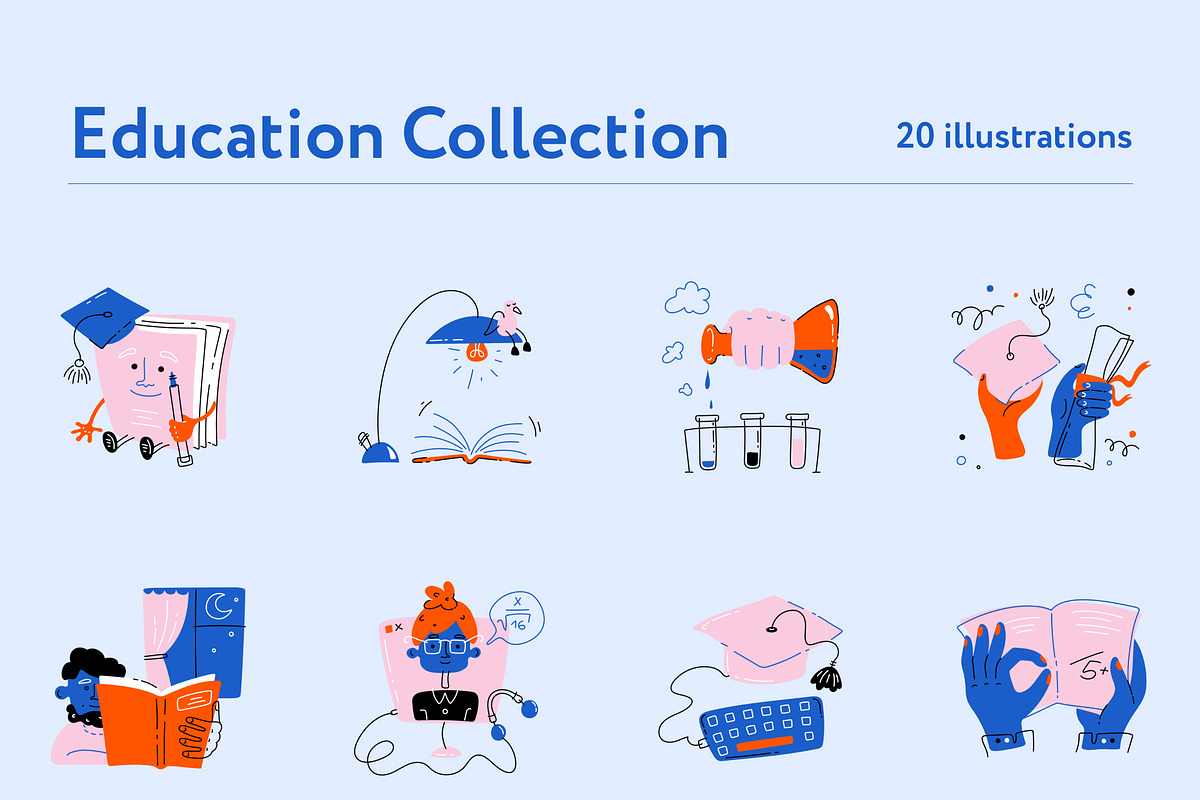 Ellsy Illustration Collections, an Education Illustration by Welovegraphics (Photo 13 of 17)