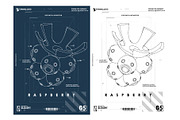 Futuristic Tech Posters, a Food Illustration by Andrew_Derr (Thumbnail 5 of 15)